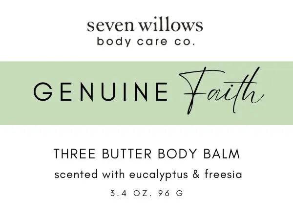 Three Butter Body Balm / Genuine Faith