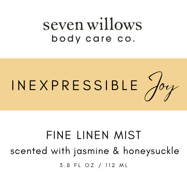 Room and Fine Linen Mist / Inexpressible Joy