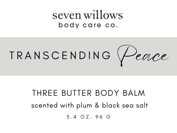 Three Butter Body Balm  /  Abounding Peace