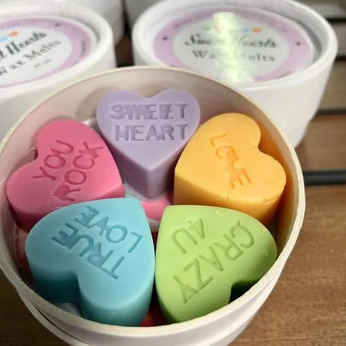 Valentine Wax Melts, Heart Shaped