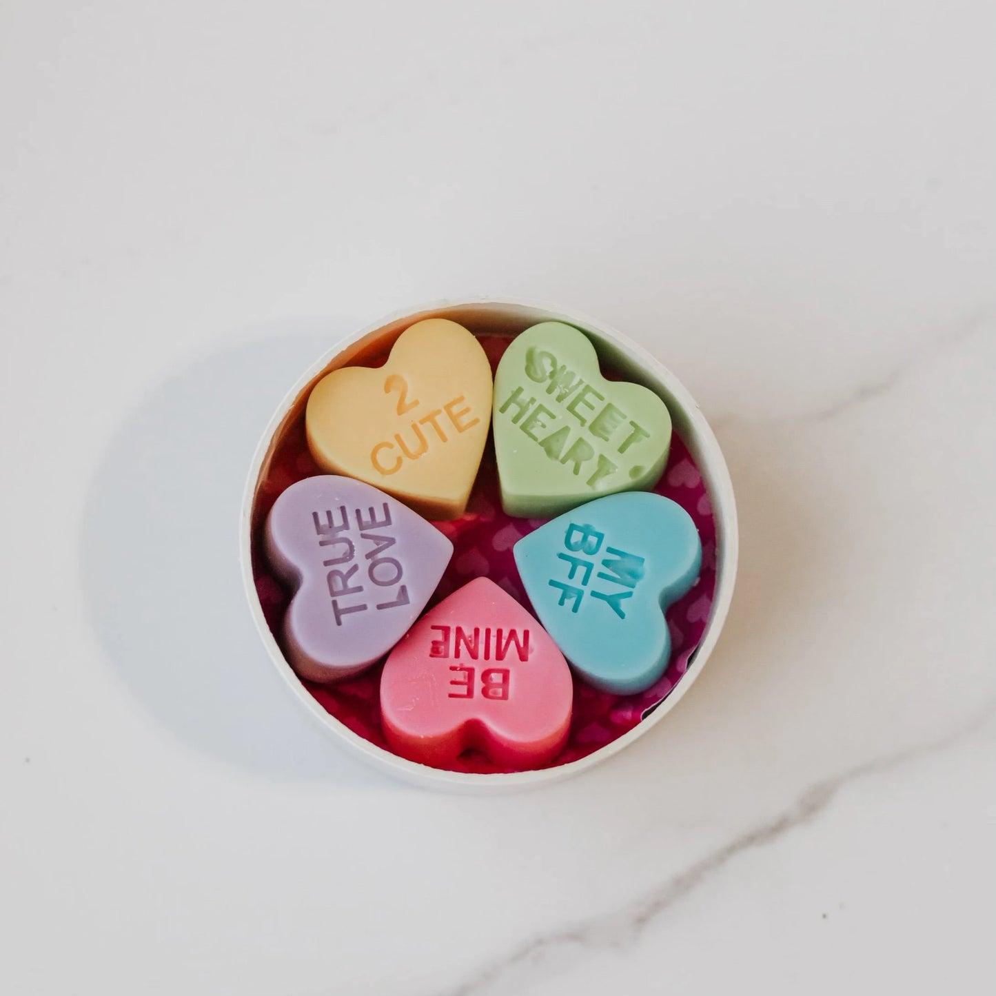 Valentine Wax Melts, Heart Shaped