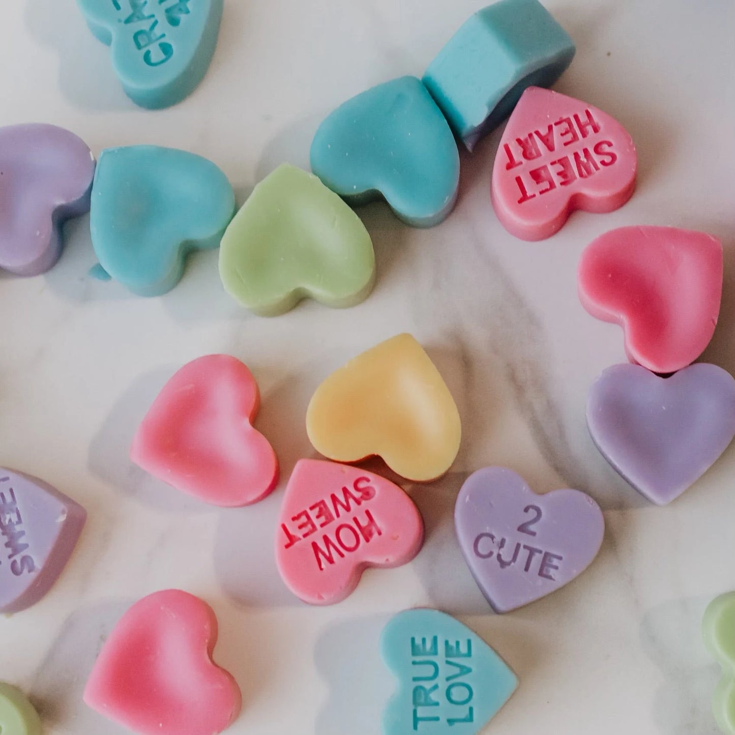 Valentine Wax Melts, Heart Shaped