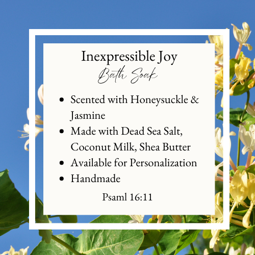 Bath Salt / Inexpressible Joy